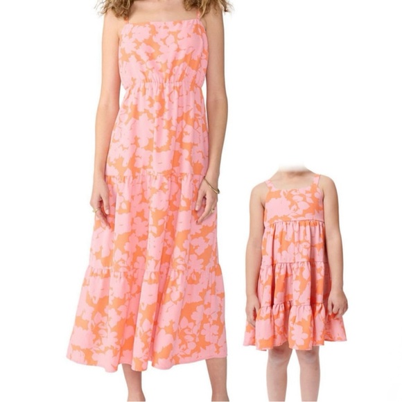 2pc Mommy & Me Dress Set Social Standards Sanctuary Mom L and toddler girl 2T 2 - Picture 1 of 9